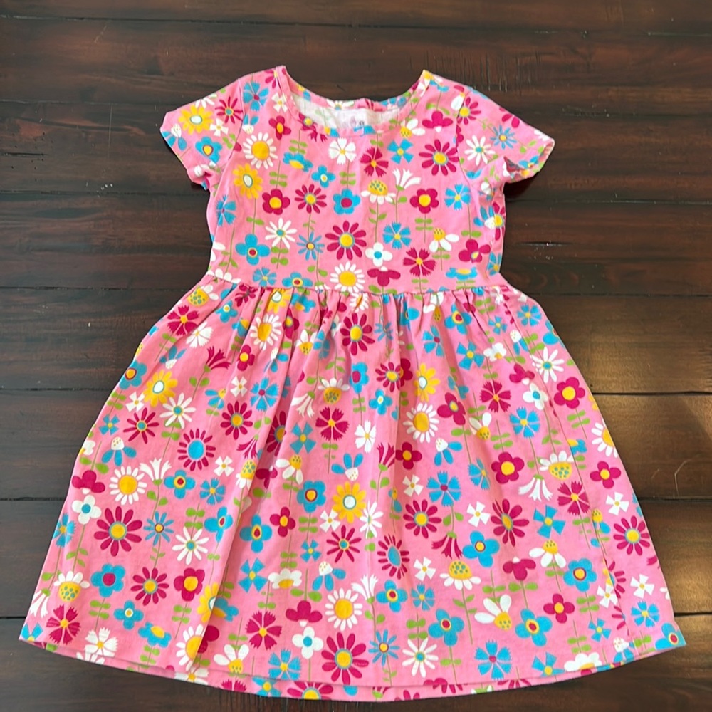 Hanna Andersson Girls’ Knit Playdress - Size 6-7
